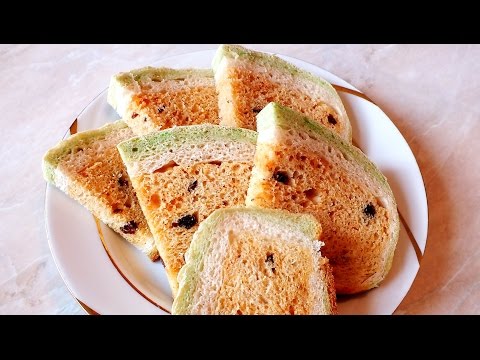 Домашний пшеничный  хлеб с изюмом оригинальный вкусный рецепт