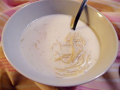 Рецепт - Супы с макаронами : Суп молочный с макаронными изделиями