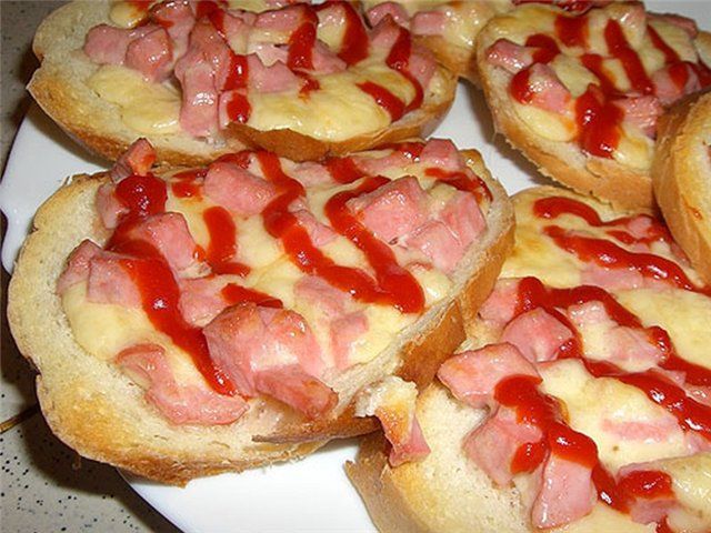 Бутерброды «Мозаика» (Болгарская кухня)