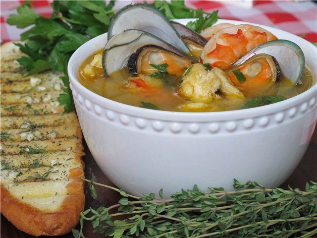 Буйабесс – рыбный суп