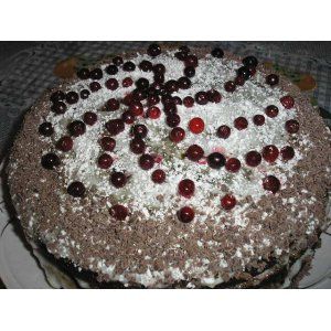 Рецепт - торт на кефире и варенье Бражка