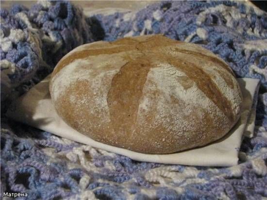 Рецепт - хлеб пшеничный цельнозерновой с сухим молоком