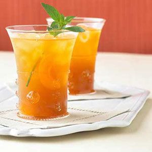 Рецепт - холодный абрикосовый чай Dry-Dry