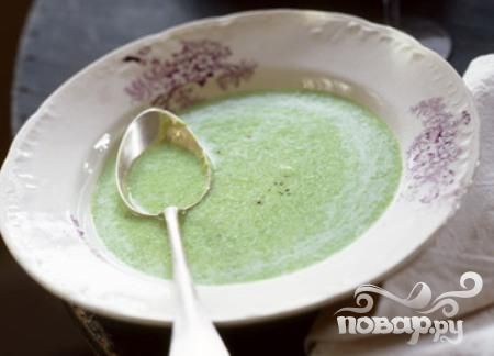 Рецепт - суп из лука и горошка
