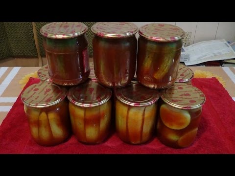 Консервация кабачков на зиму, рецепт с кетчупом или соусом